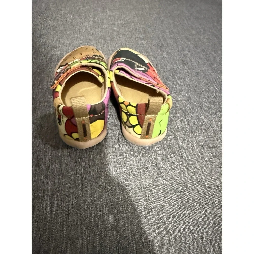 UIN Kids Toddler Cola Cola Vibrant Casual Slip On Shoes Sz 6.5